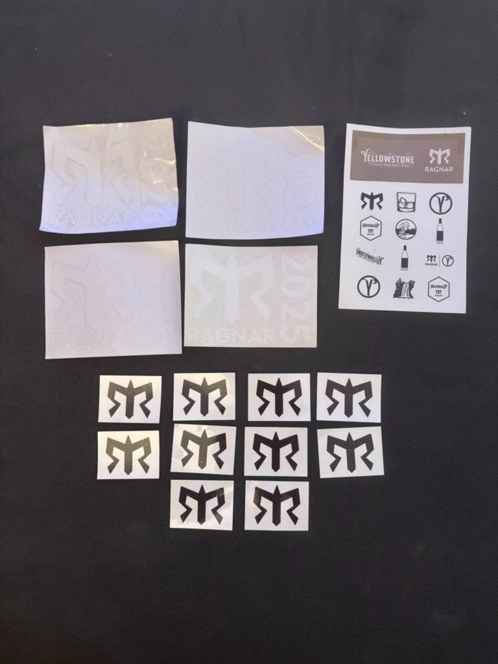 Ragnar Relay Stickers and Temporary Tattoos (Road and Trail)